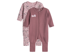 Name It grape shake flower sleepsuit (2-pack)